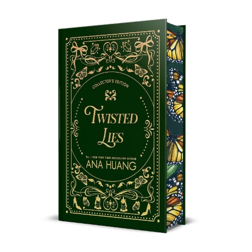 Buchcover und Innenansicht für das Buch: Twisted Lies. Collector's Edition