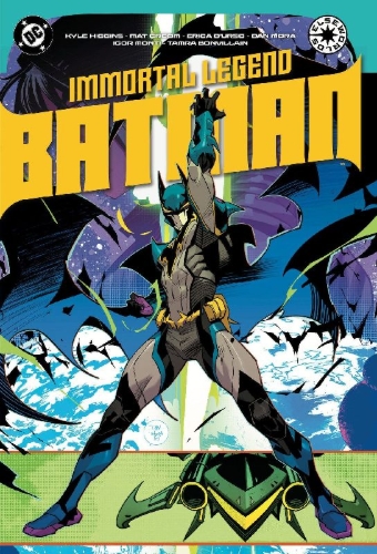 Buchcover und Innenansicht für das Buch: Immortal Legend Batman