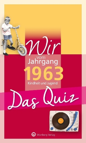 Buchcover und Innenansicht für das Buch: Wir vom Jahrgang 1963 - Das Quiz