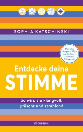 Buchcover und Innenansicht für das Buch: Entdecke deine Stimme