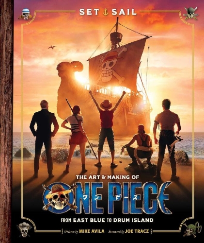 Buchcover und Innenansicht für das Buch: Set Sail: The Art and Making of One Piece