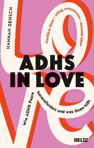 Buchcover und Innenansicht für das Buch: ADHS in love