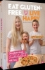 Buchcover und Innenansicht für das Buch: Eat gluten-free, live happy