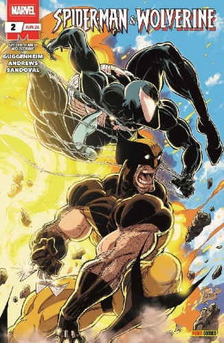 Buchcover und Innenansicht für das Buch: Spider-Man & Wolverine