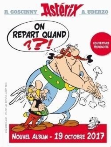Buchcover und Innenansicht für das Buch: Asterix 37 - Astérix et la Transitalique