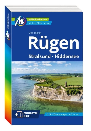 Buchcover und Innenansicht für das Buch: MICHAEL MÜLLER REISEFÜHRER Rügen