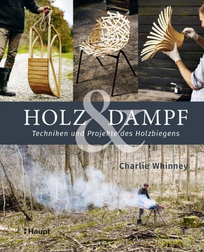 Buchcover und Innenansicht für das Buch: Holz & Dampf