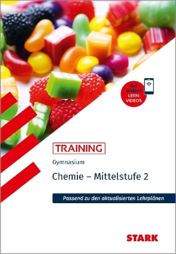 Buchcover und Innenansicht für das Buch: STARK Chemie 2 Mittelstufe - Training Gymnasium - Grundwissen, Aufgaben und Lösungen