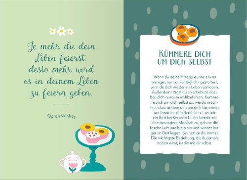 Buchcover und Innenansicht für das Buch: Liebe dein Leben