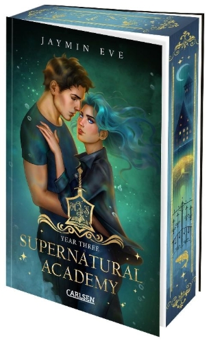 Buchcover und Innenansicht für das Buch: Supernatural Academy: Year Three