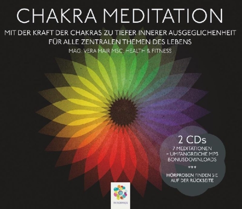 Buchcover und Innenansicht für das Buch: CHAKRA MEDITATION