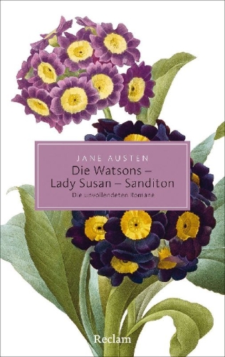 Buchcover und Innenansicht für das Buch: Die Watsons / Lady Susan / Sanditon