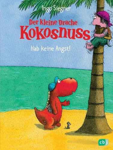 Buchcover und Innenansicht für das Buch: Der kleine Drache Kokosnuss - Hab keine Angst!