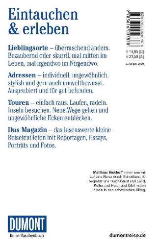 Buchcover und Innenansicht für das Buch: DUMONT Reise-Taschenbuch Reiseführer Schottland