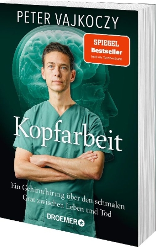 Buchcover und Innenansicht für das Buch: Kopfarbeit