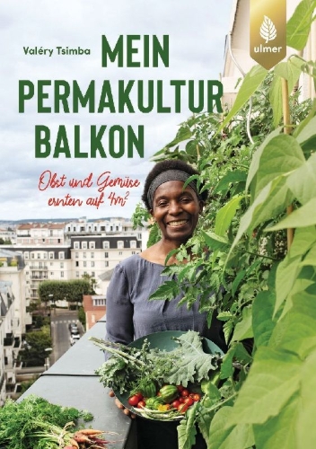 Buchcover und Innenansicht für das Buch: Mein Permakultur-Balkon