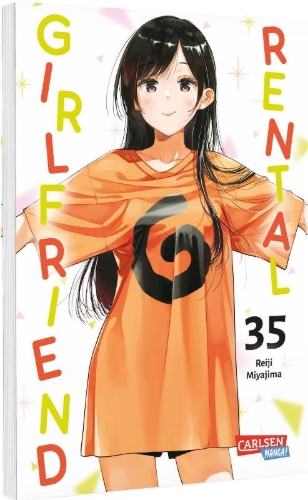 Buchcover und Innenansicht für das Buch: Kanojo, okarishimasu