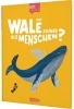 Buchcover und Innenansicht für das Buch: Big Questions Answered: Are whales and dolphins smarter than humans?