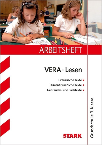 Buchcover und Innenansicht für das Buch: Arbeitsheft VERA Grundschule - Deutsch 3. Klasse