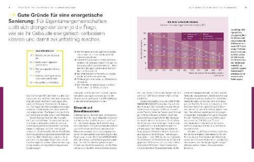 Buchcover und Innenansicht für das Buch: Energetische Sanierung in der Eigentümergemeinschaft