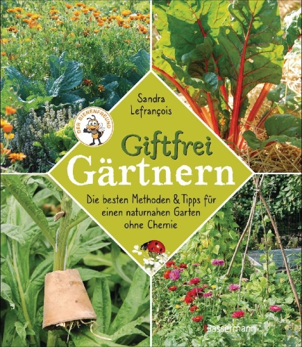 Buchcover und Innenansicht für das Buch: Jardiner sans produits chimiques