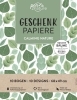 Buchcover und Innenansicht für das Buch: Geschenkpapier-Buch Calming Nature | 100% Recyclingpapier