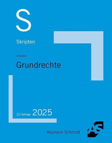 Buchcover und Innenansicht für das Buch: Skript Grundrechte