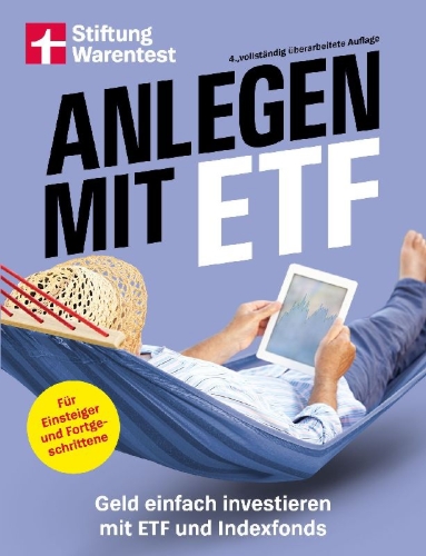 Buchcover und Innenansicht für das Buch: Anlegen mit ETF