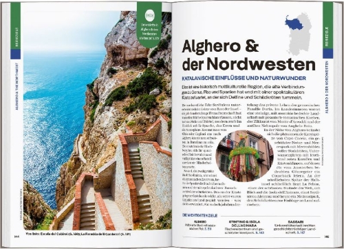 Buchcover und Innenansicht für das Buch: LONELY PLANET Reiseführer Sardinien