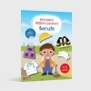 Buchcover und Innenansicht für das Buch: Mein buntes Anzieh-Stickerbuch: Berufe