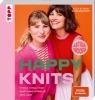 Buchcover und Innenansicht für das Buch: Happy Knits