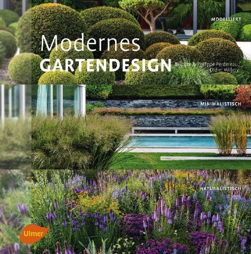 Buchcover und Innenansicht für das Buch: Modernes Gartendesign