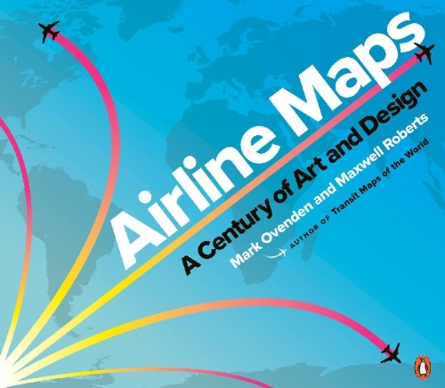 Buchcover und Innenansicht für das Buch: Airline Maps