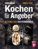 Buchcover und Innenansicht für das Buch: Noch mehr kochen für Angeber