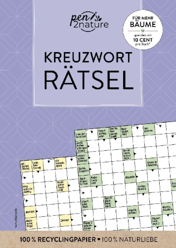Buchcover und Innenansicht für das Buch: Kreuzworträtsel