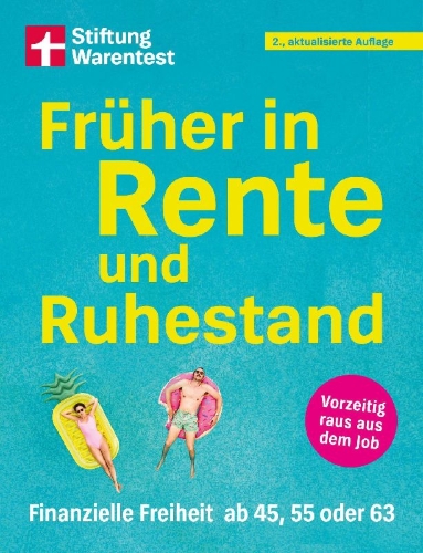 Buchcover und Innenansicht für das Buch: Früher in Rente und Ruhestand