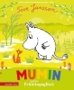 Buchcover und Innenansicht für das Buch: Mumin und das Frühlingsglück