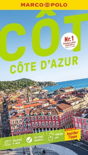 Buchcover und Innenansicht für das Buch: MARCO POLO Reiseführer Côte d'Azur