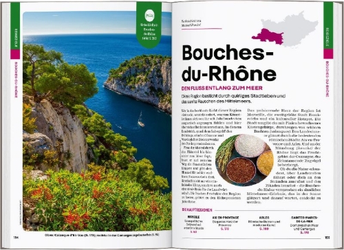 Buchcover und Innenansicht für das Buch: LONELY PLANET Reiseführer Provence & Côte d'Azur