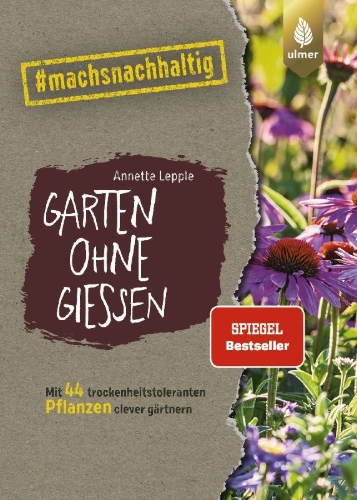 Buchcover und Innenansicht für das Buch: Garten ohne Gießen
