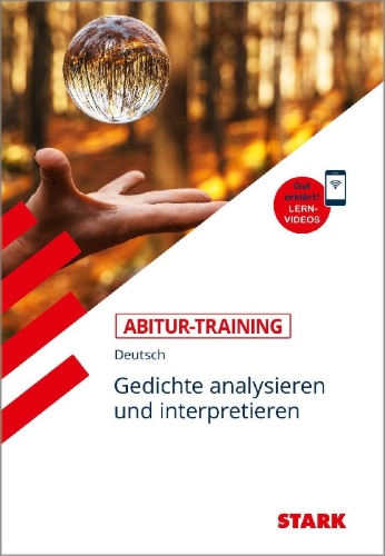 Buchcover und Innenansicht für das Buch: STARK Abitur-Training - Deutsch Gedichte analysieren und interpretieren
