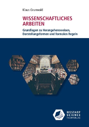 Buchcover und Innenansicht für das Buch: Wissenschaftliches Arbeiten