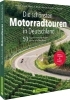 Buchcover und Innenansicht für das Buch: Die schönsten Motorradtouren in Deutschland