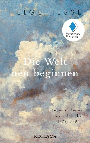 Buchcover und Innenansicht für das Buch: Die Welt neu beginnen