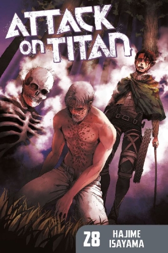 Buchcover und Innenansicht für das Buch: Attack on Titan 28