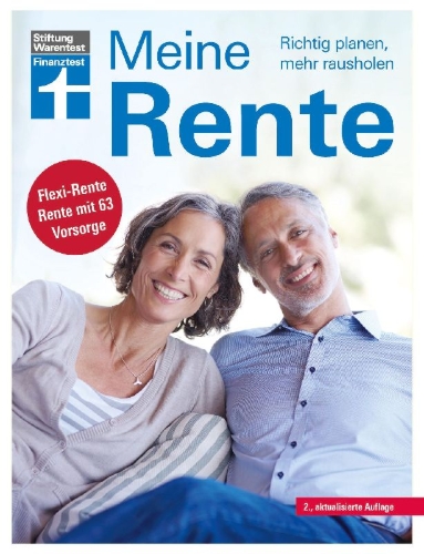Buchcover und Innenansicht für das Buch: Meine Rente