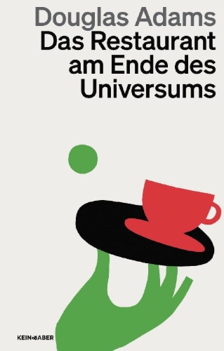 Buchcover und Innenansicht für das Buch: The Restaurant at the End of the Universe