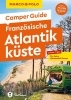 Buchcover und Innenansicht für das Buch: MARCO POLO Camper Guide Französische Atlantikküste