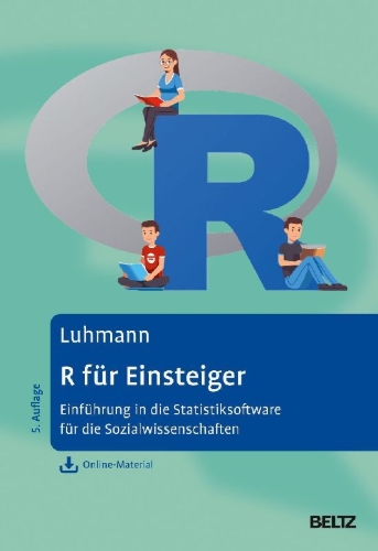 Buchcover und Innenansicht für das Buch: R für Einsteiger