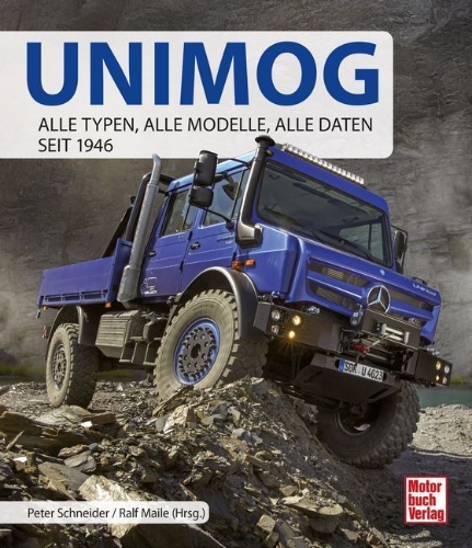 Buchcover und Innenansicht für das Buch: Unimog